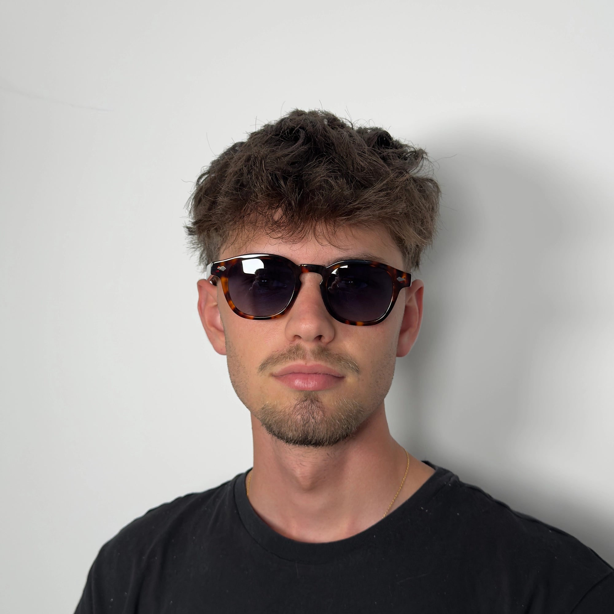 Léopard Blue Gradient