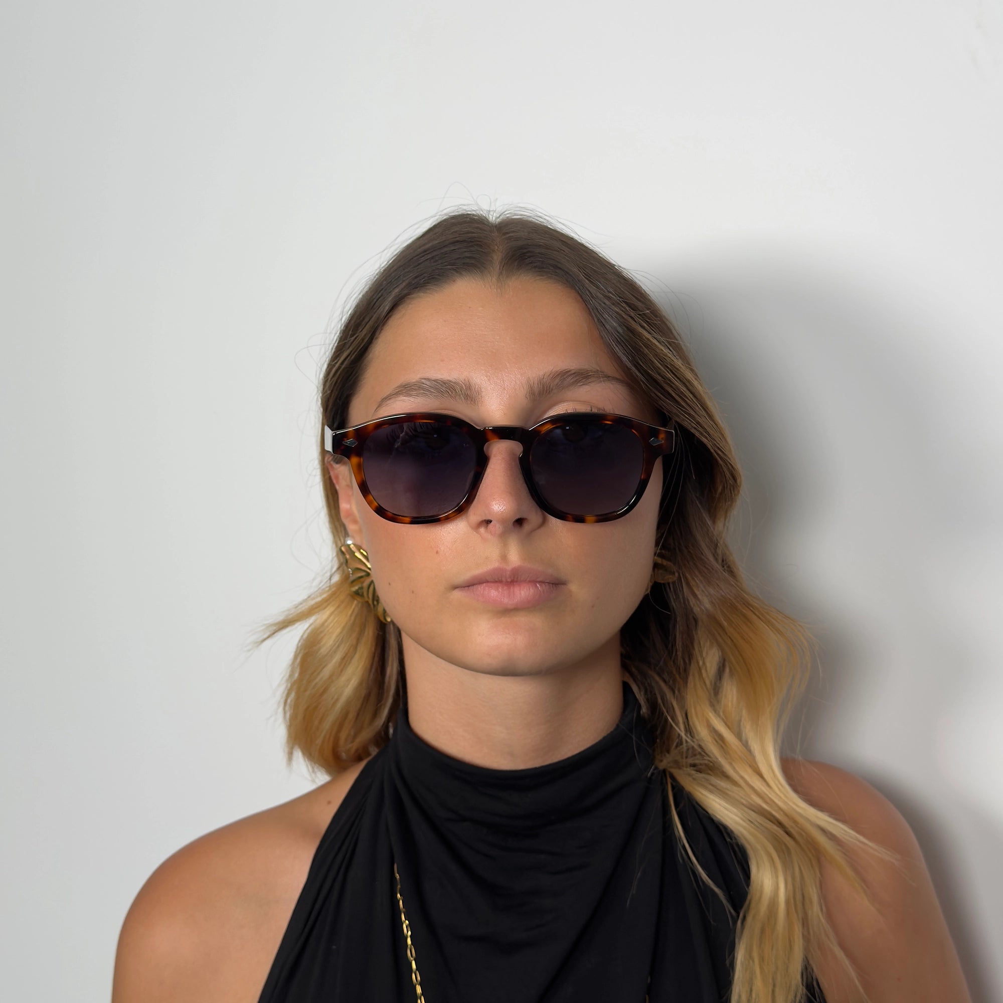 Léopard Blue Gradient