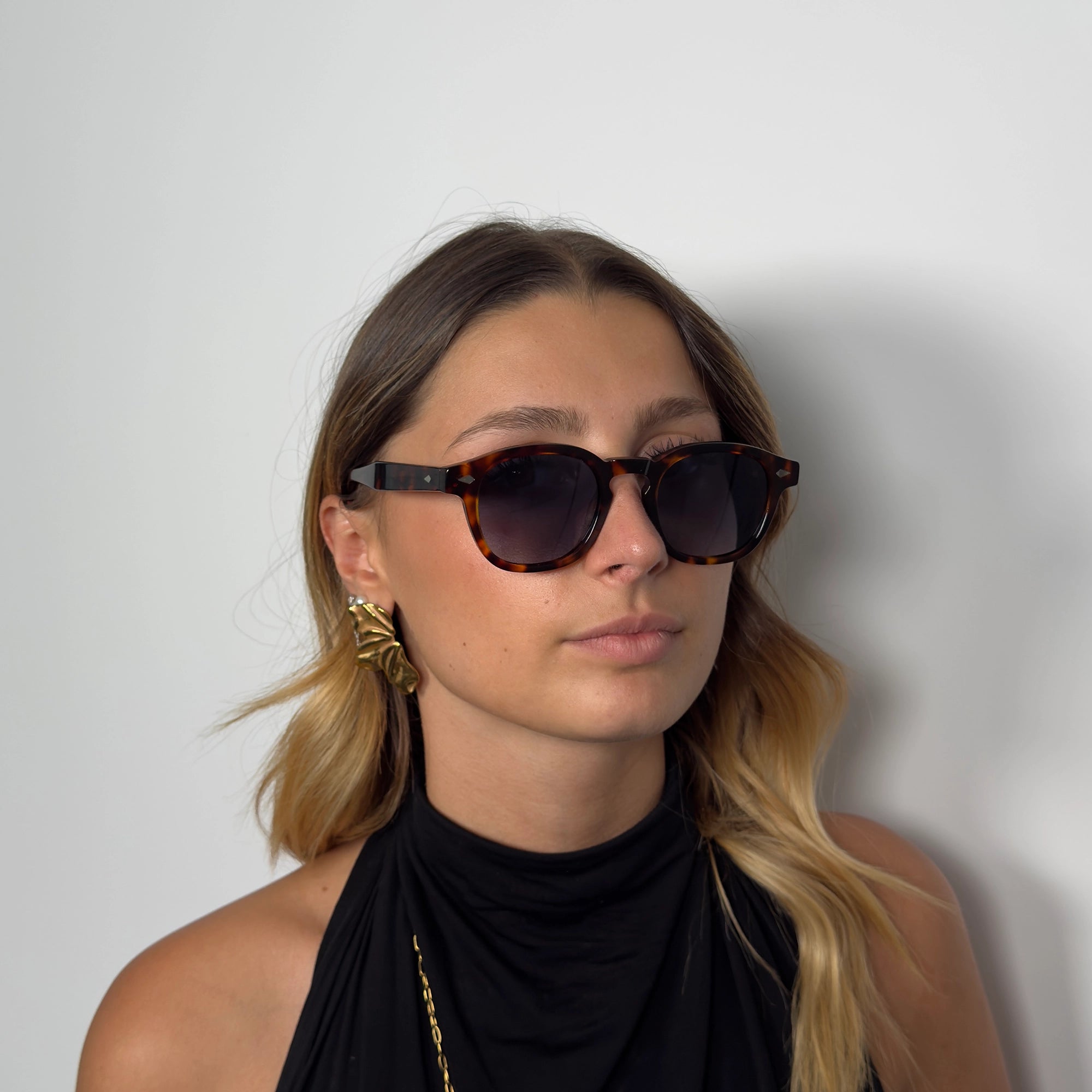 Léopard Blue Gradient